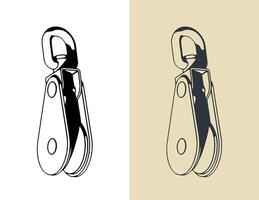 Single block for yacht rigging illustrations vector