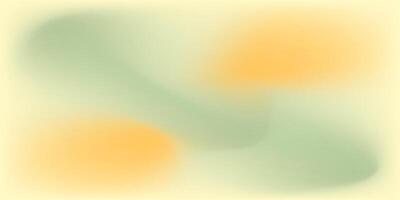 a green and yellow abstract background with a blurred image vector