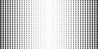 Halftone pattern retro style vector