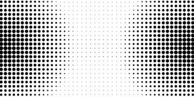 Halftone background black and white color vector