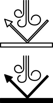 Windproof Fabric Icons. Black and White Illustration. Material That Has Windproof and Waterproof Properties. Outerwear, Jackets, Coats. Material Characteristics Concept