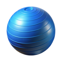 serene rustic Exercise Ball Blue Cutout Transparent Background authentic png