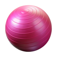 magnificent minimalist Exercise Ball Bright Pink Isolated Element authentic png