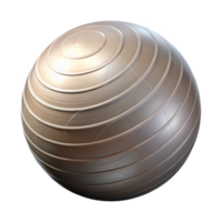 dramatic artistic Exercise Ball Deflated Isolated Element 4K png