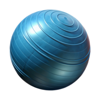 elegant minimalist Exercise Ball Inflated Shape Isolated Element high resolution png