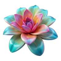 elegant creative Exotic Flower Transparent Background with Vibrant Colors high quality png