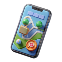 elegant minimalist Fitness App Interface on Phone Transparent Background authentic png