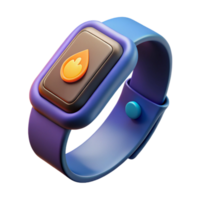 wonderful creative Fitness Tracker Displaying Calories Burned Isolated high resolution png