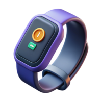 serene artistic Fitness Tracker Displaying Calories Burned Isolated professional png
