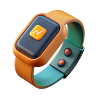 impressive creative Fitness Tracker Displaying Calories Burned Isolated high resolution png