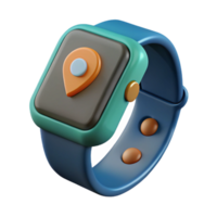 wonderful abstract Fitness Tracker Displaying Distance Traveled Isolated high resolution png