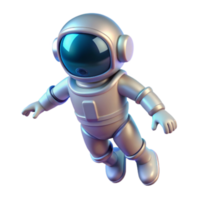 wonderful classic Floating Astronaut Silhouette Isolated on Transparent Background high quality png