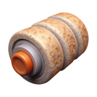 extraordinary creative Foam Roller Isolated Element 4K png