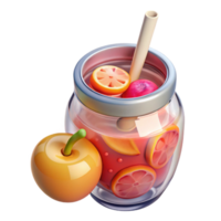 impressive modern Fruit Infused Water Refreshing Hydration Transparent high quality png