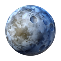extraordinary artistic Full Moon in Night Sky Cutout authentic png