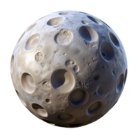 beautiful modern Full Moon with Visible Craters Transparent Background authentic png