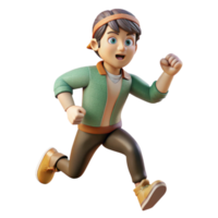 stunning traditional Game Character Sprite Running Pose Transparent Background high quality png