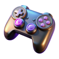 wonderful artistic Game Console Controller Buttons Illuminated Transparent Background detailed png