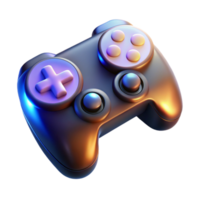 extraordinary modern Game Console Controller Buttons Illuminated Transparent Background high resolution png