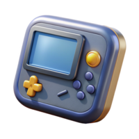 wonderful minimalist Game Console Front View Isolated Element genuine png