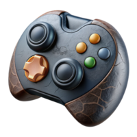 extraordinary minimalist Game Controller Buttons Xbox Style Black Isolated Background high resolution png