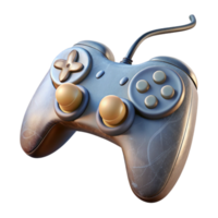 serene classic Game Controller with Wire Transparent Background high quality png