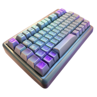 stunning rustic Gaming Keyboard Mechanical Keys Isolated Element 4K png