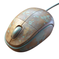 beautiful minimalist Gaming Mouse Ergonomic Design Transparent Background high resolution png