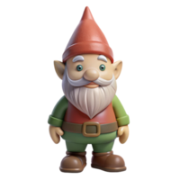 impressive modern Garden Gnome Side View Transparent Background exclusive png