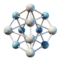 wonderful artistic Geometric Ai Network Nodes Connected Transparent Background genuine png
