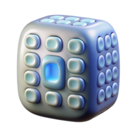 wonderful modern Glowing Binary Code Matrix Isolated Element detailed png