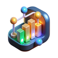 vibrant rustic Glowing Data Stream Visualization Cutout exclusive png