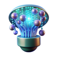 wonderful vintage Glowing Data Stream with Binary Code Transparent exclusive png