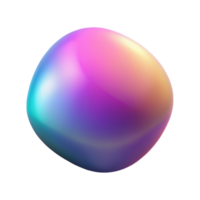 elegant abstract Gradient Background Isolated Element high resolution png
