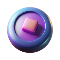 extraordinary contemporary Gradient Game Ui Button Isolated Element high quality png