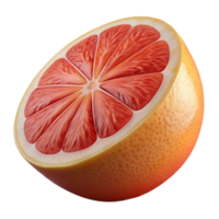 extraordinary creative Grapefruit Half White Inside Element high resolution png