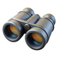 dramatic rustic Gray Binoculars Close Up with Transparent Background exclusive png