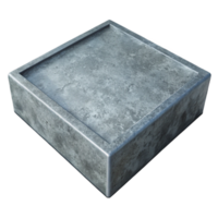 elegant abstract Gray Concrete Floor with Polished Finish Cutout authentic png
