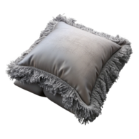 vibrant minimalist Gray Throw Pillow with Texture Isolated Element exclusive png