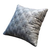 impressive classic Gray Throw Pillow with Texture Isolated Element premium png