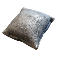 wonderful abstract Gray Throw Pillow with Texture Isolated Element detailed png