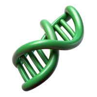 magnificent rustic Green Dna Helix Rotating View Isolated Element professional png