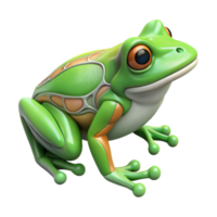 wonderful vintage Green Frog Dissection Biology Study Cutout professional png
