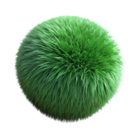 elegant abstract Green Grass Tuft Isolated Element genuine png