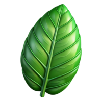 beautiful rustic Green Leaf Pattern Transparent Background Isolated Element authentic png