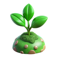 stunning rustic Green Plant with Growth in Business Concept Cutout high quality png