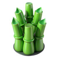 extraordinary vintage Green Spa Bamboo Shoots Cutout Image original png