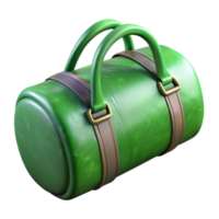 stunning rustic Gym Bag Duffel Green Cutout Transparent Background authentic png
