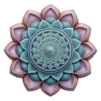 beautiful abstract Hand Drawn Mandala Design with Intricate Details Transparent high resolution png