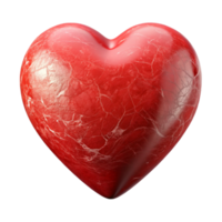 vibrant modern Healthy Heart Icon Red Gradient Isolated high quality png